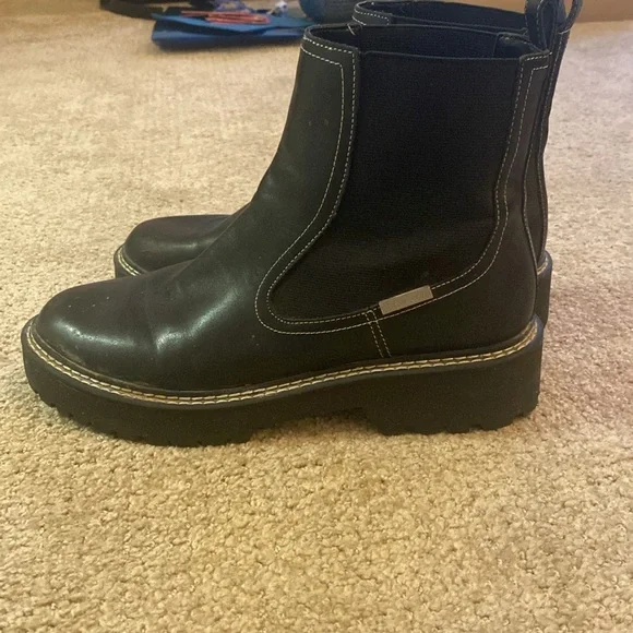 Calvin Klein leather boots - Picture 3 of 6